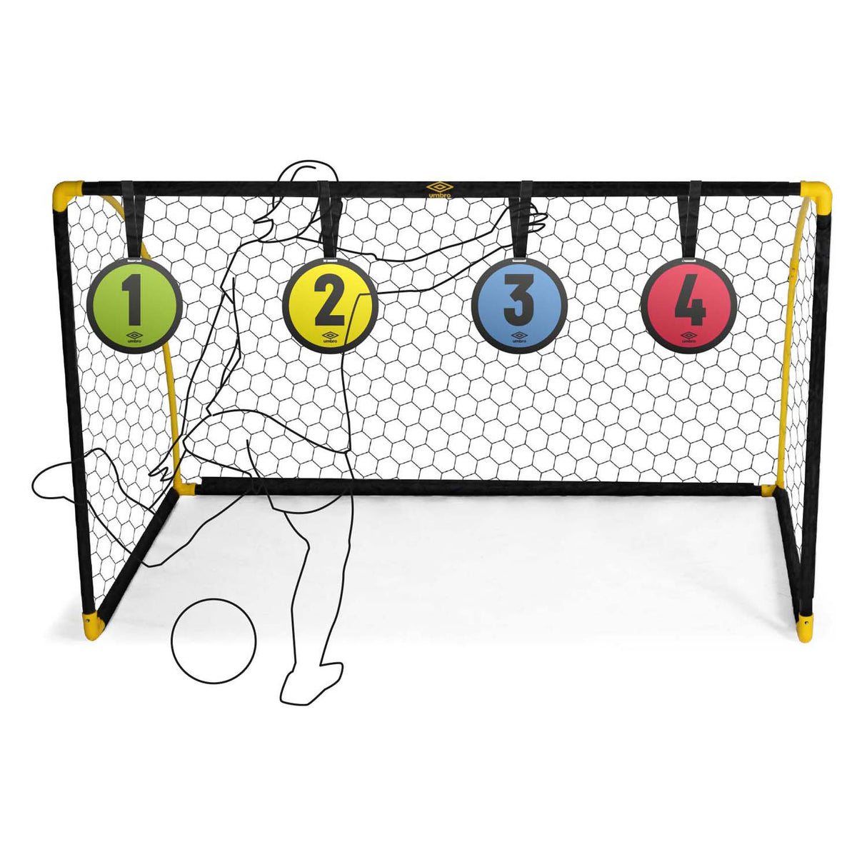 Fußballziele, 4-tlg.