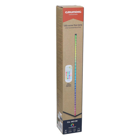 Grundig led-hoeklamp met afstandsbediening, 140cm