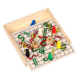 Eddy Toys Schlangen- und Leiternspiel aus Holz