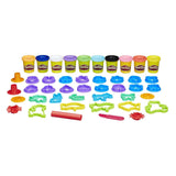 Hasbro Play-Doh-Werkzeugset mit +30 Teilen und 10 Tontöpfen