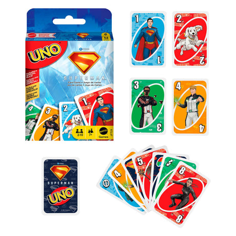 Mattel Uno Superman-Kartenspiel