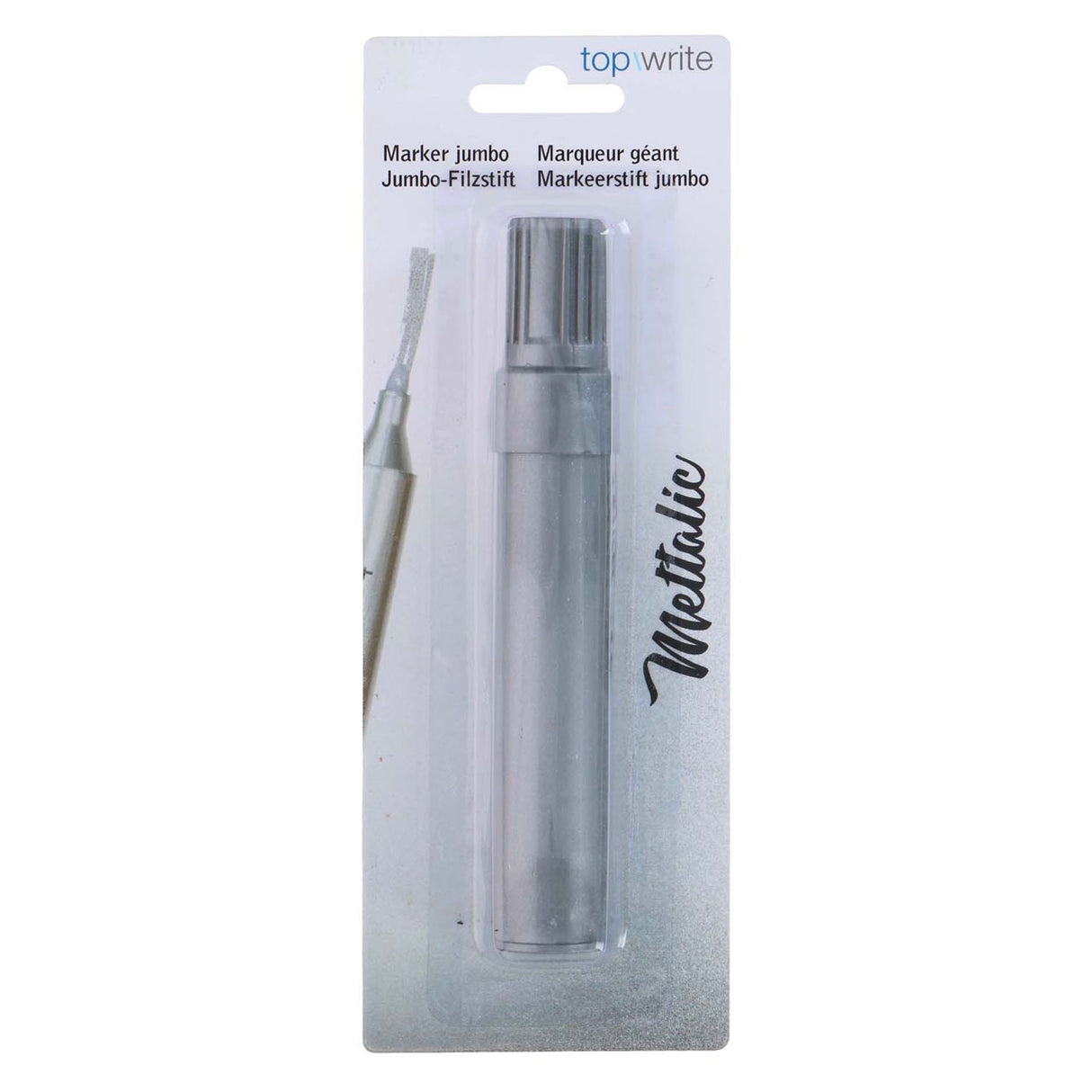 Textmarker Jumbo (Gold oder Silber)