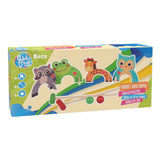Eddy Toys Krocketspieltiere aus Holz, 8 Stück.