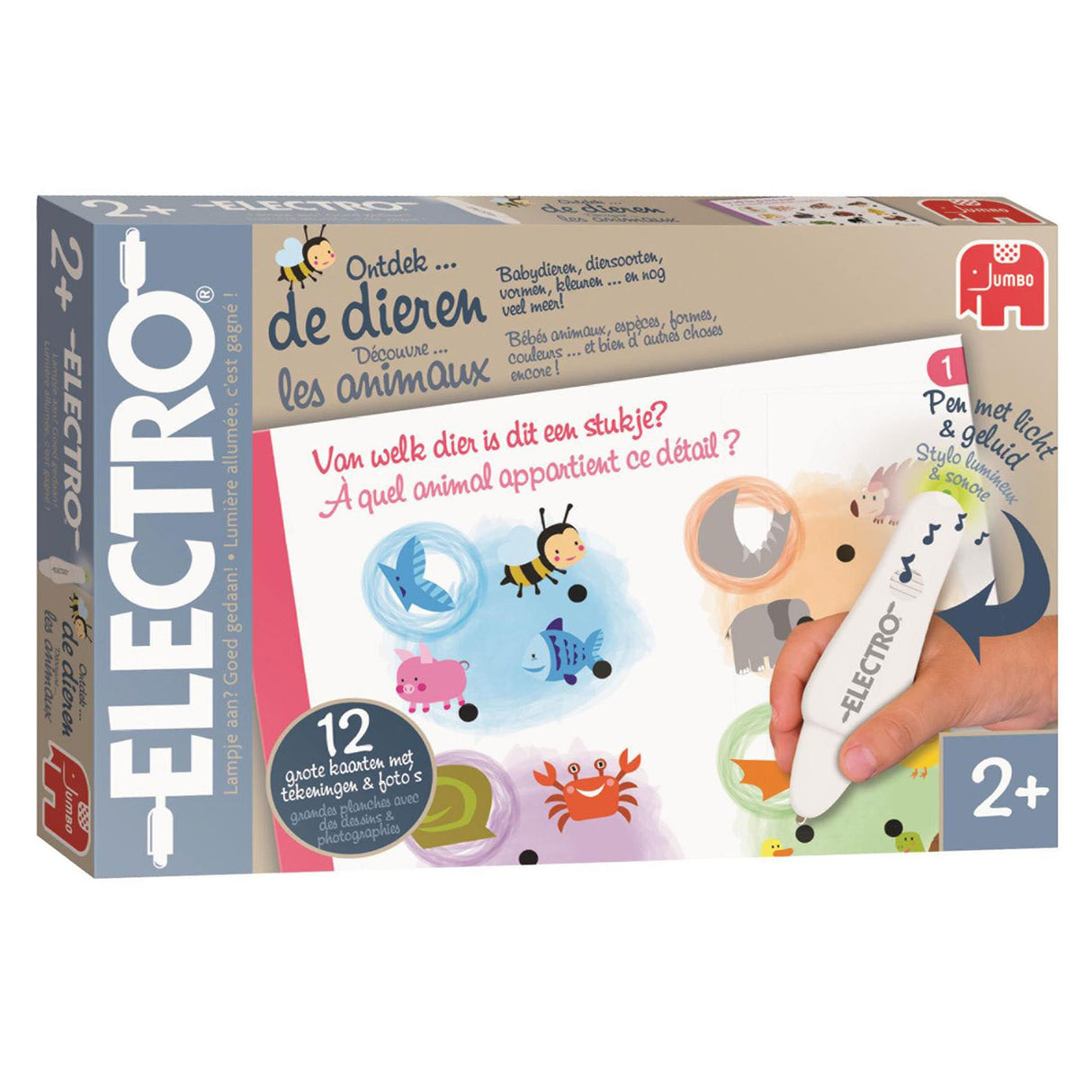 Jumbo-Elektrowunderstift Entdecken Sie die Tiere