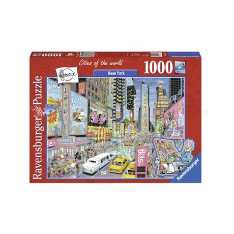 Ravensburger Puzzle 1000 Teile Fleroux: New York City, Alter: ab 14 Jahren, Größe: ca. 50x70 cm