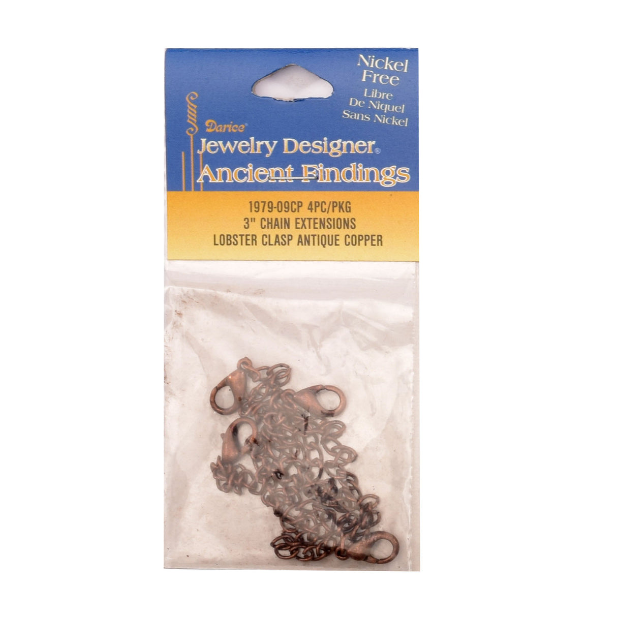 Darice • chain extensions copper plated