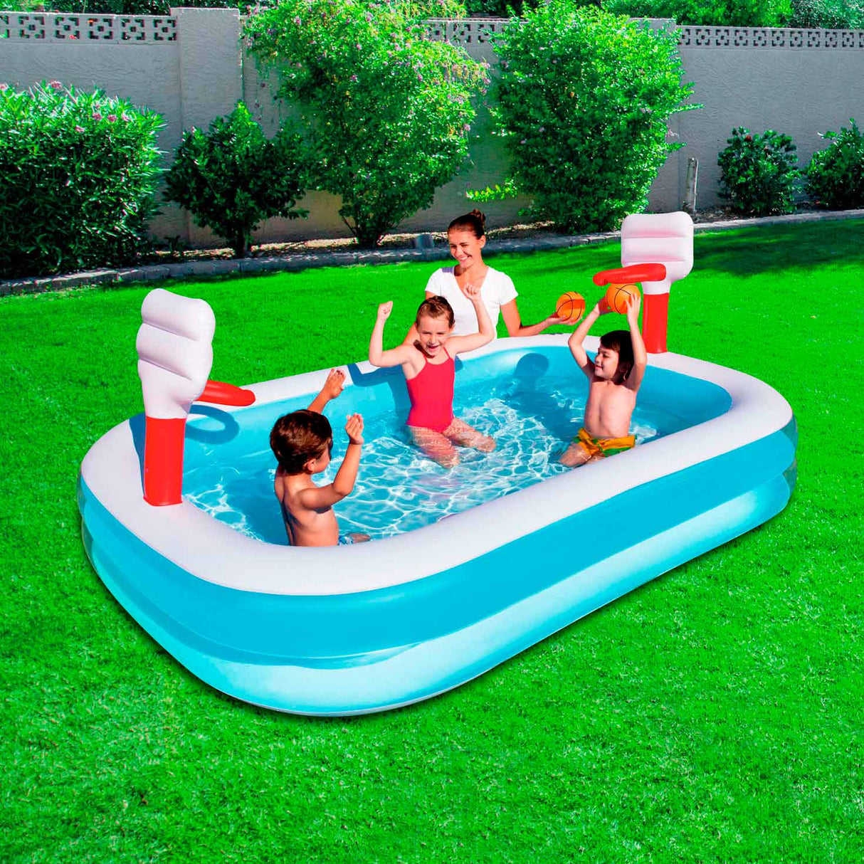 Bestway PlayCenter Swimming pool Basketball, 251x168x102cm