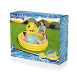 Bestway 3-rings swimmingpool med sprøjter sommer smil, 165x144x69cm