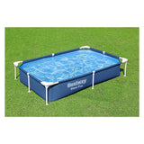 Bestway Schwimmbad Steel Pro Rechteck, 221 cm