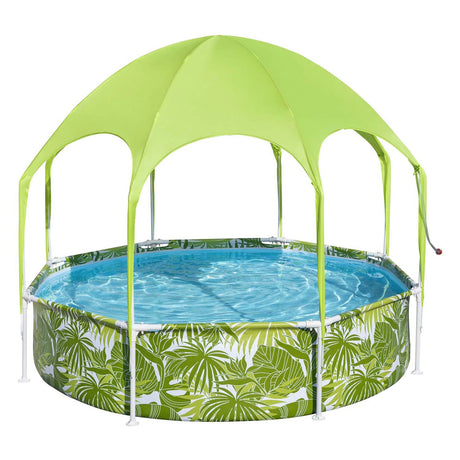 Bestway, mein erster Rahmenpool mit Planschbecken und UV-Sonnenschutz, 244 cm