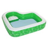 Bestway Familienpool rechteckiges tropisches Paradies mit Sitz, 231 cm