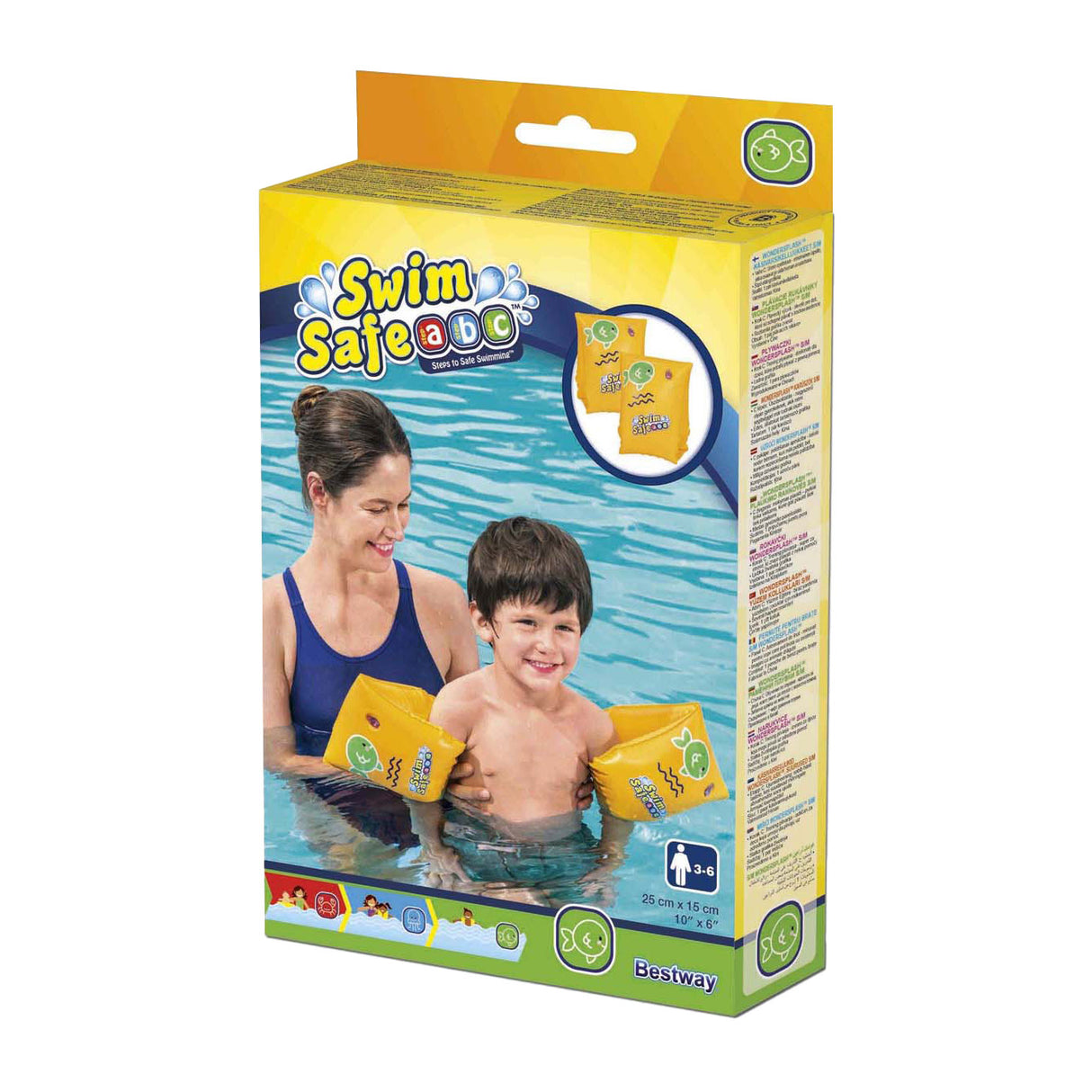 Bestway Schwimmarmbänder Wondersplash S M, 3-6 Jahre