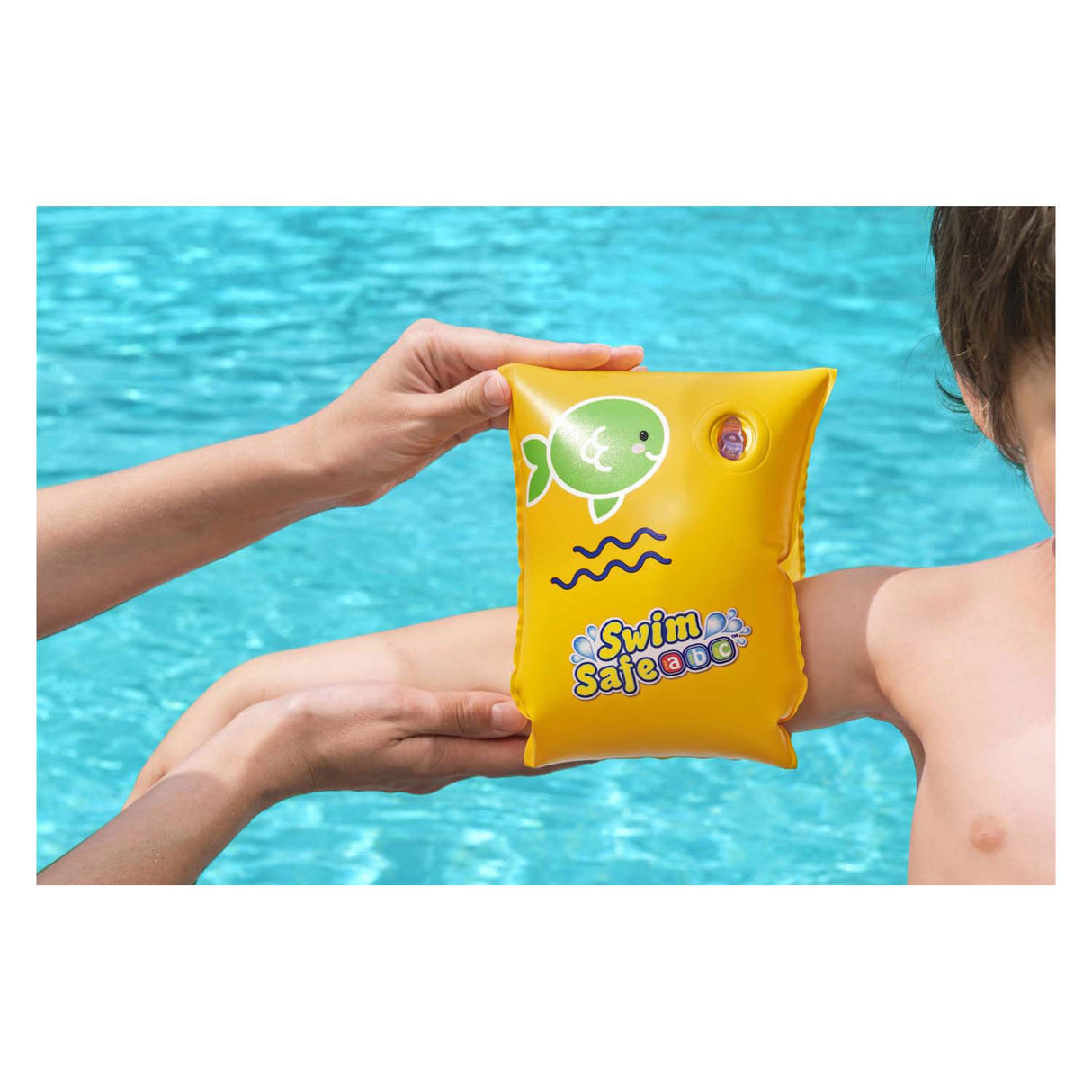 Bestway Schwimmarmbänder Wondersplash S M, 3-6 Jahre