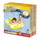 Bestway Schwimmsitz Komfort Plüsch Baby Boot Pool 1-2 Jahre mehrfarbig.