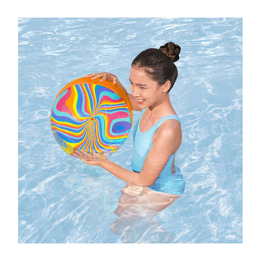 Bestway Strandball Tie-Dye Twist Strandball, 34 cm