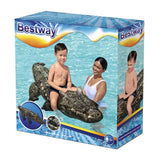 Bestway Rider realistisches Krokodil aufblasbar, 184 cm
