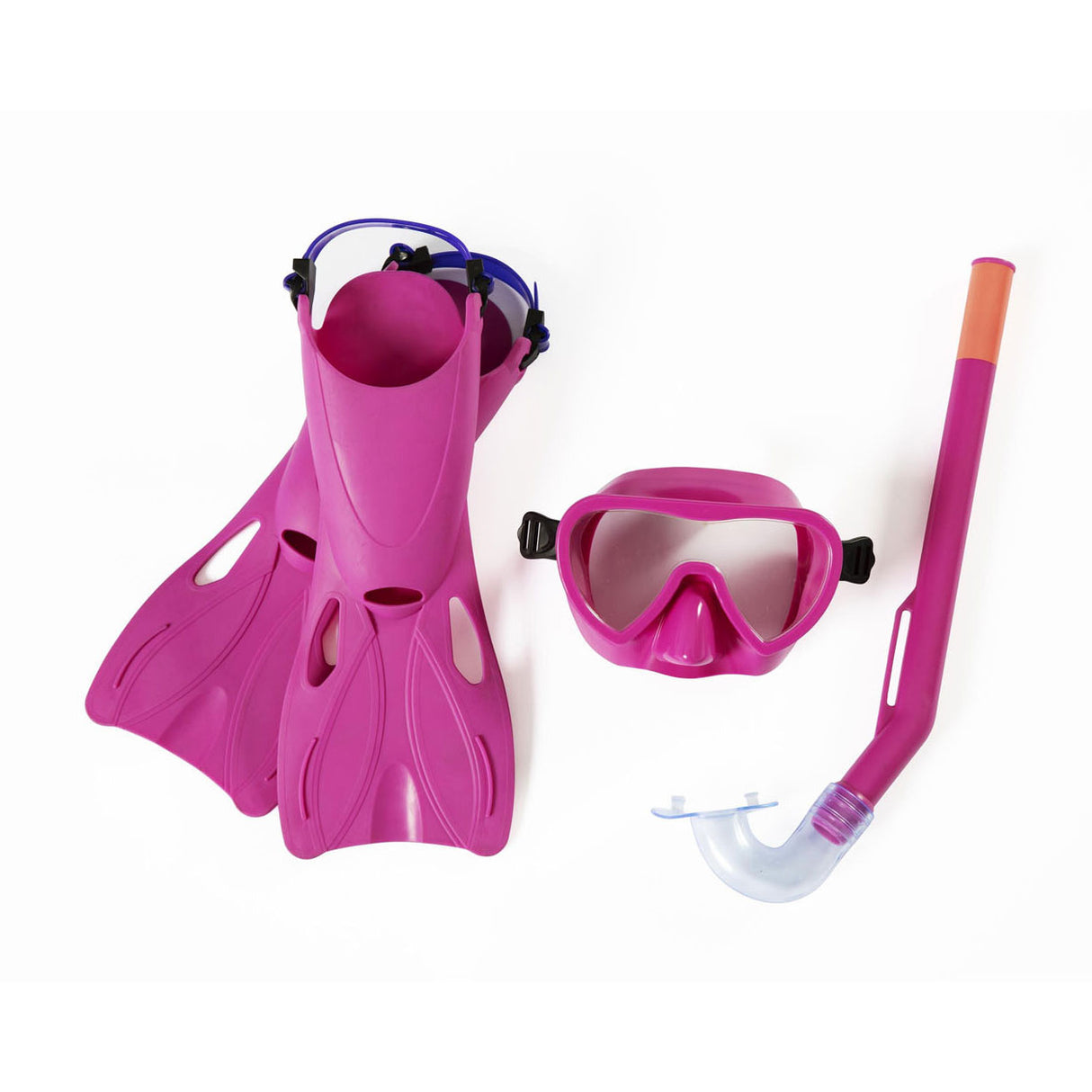 Bestway Crusader Essential Schnorchelset rosa, ab 3 Jahren