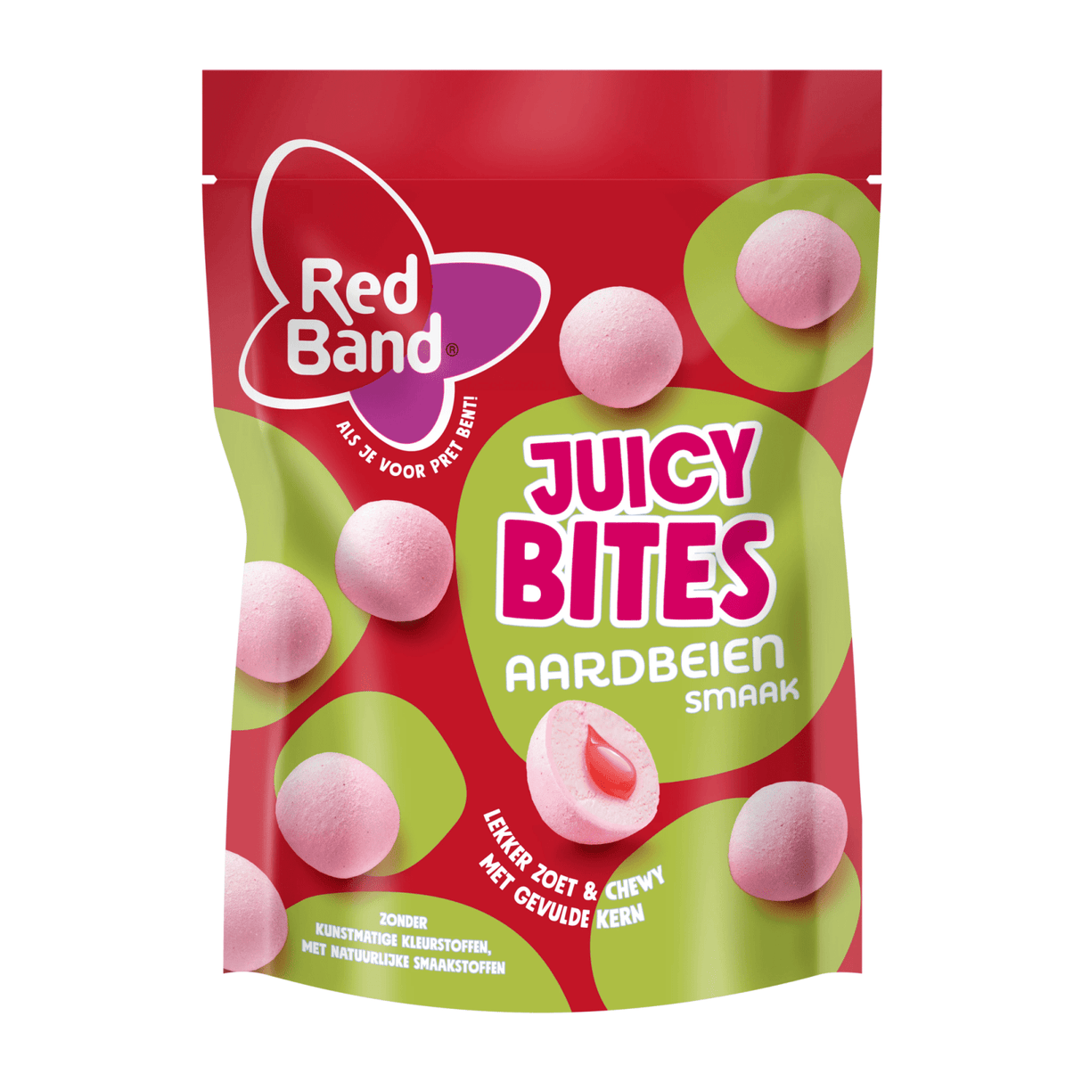 Rote Bandhappen Erdbeere (8x 145 Gramm)