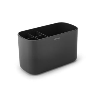 Brabantia erneuern Zahnbürstenhalter – 11 x 19,6 x 9,9 cm – dunkelgrau