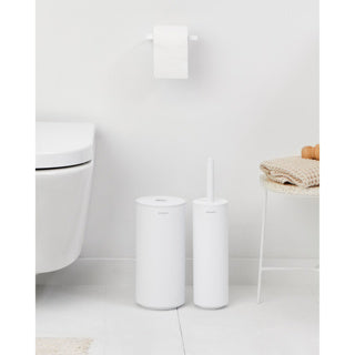 Brabantia Mindset Toilettenzubehör, 3er-Set Mineral Fresh White