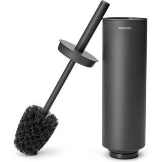 Brabantia Mindset Toilettenbürste mit Halter – freistehend und hängend – Mineral Infinite Grey