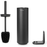 Brabantia Mindset Toilettenbürste mit Halter – freistehend und hängend – Mineral Infinite Grey