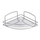 Metaltex – Eckregal für Badezimmerregal „Onda“ – 22 x 22 x 11 cm – Silber – Metall mit Polytherm-Beschichtung – 5 Jahre Garantie