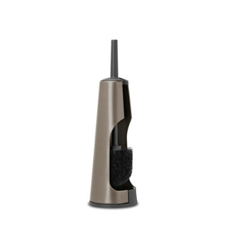 Brabantia Toilettenbürste und Halter, Platin, Durchmesser 12 x 42 cm