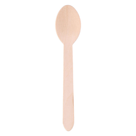 Einweglöffel Holz 16 cm, 50..