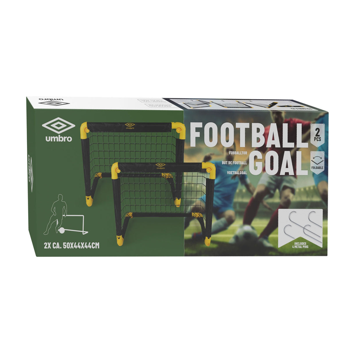 Umbro -Fußballtor Set, 2st.