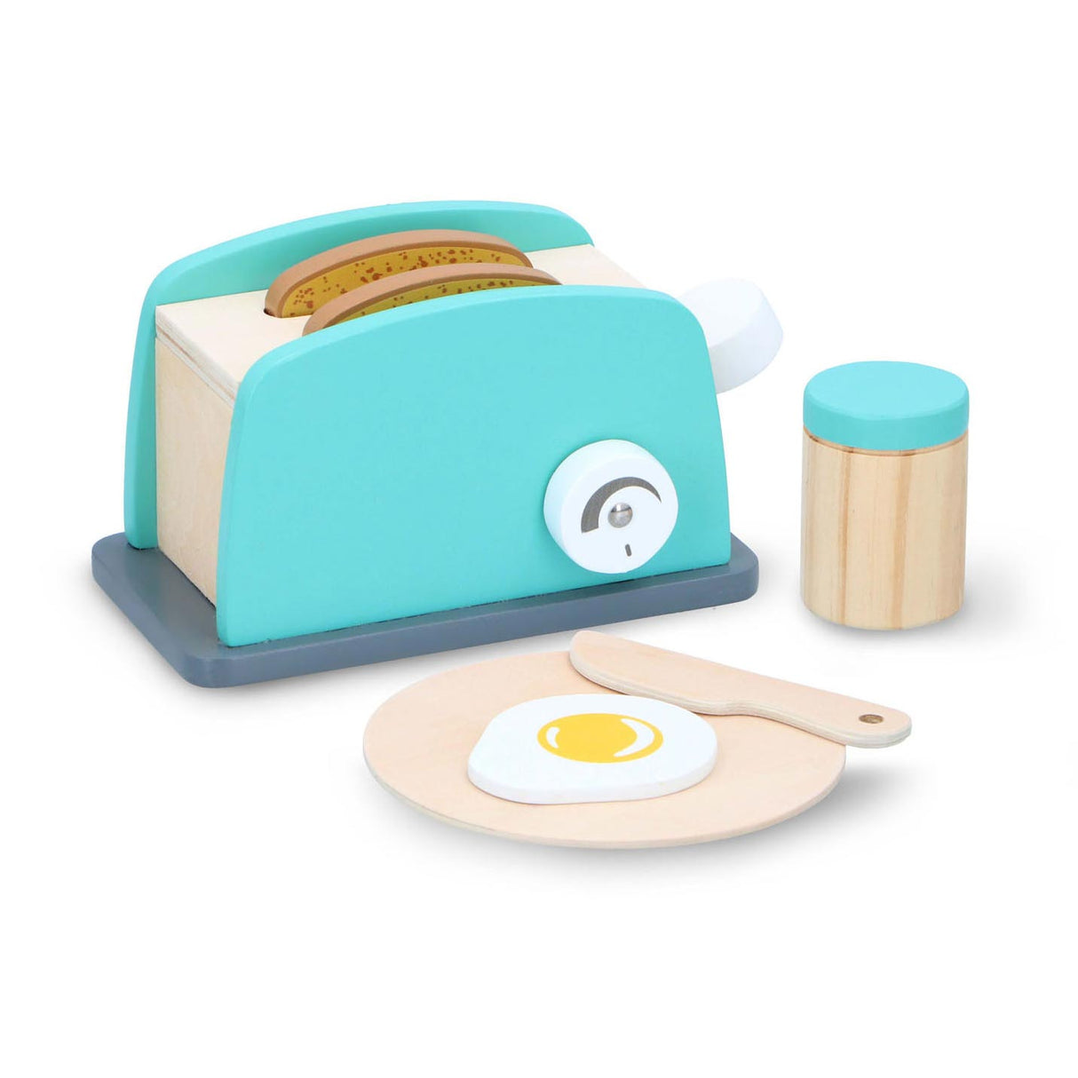 Toaster en bois, 7dlg.