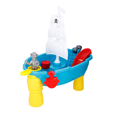 Sand- und Wassertisch Piratenboot, 19dlg.