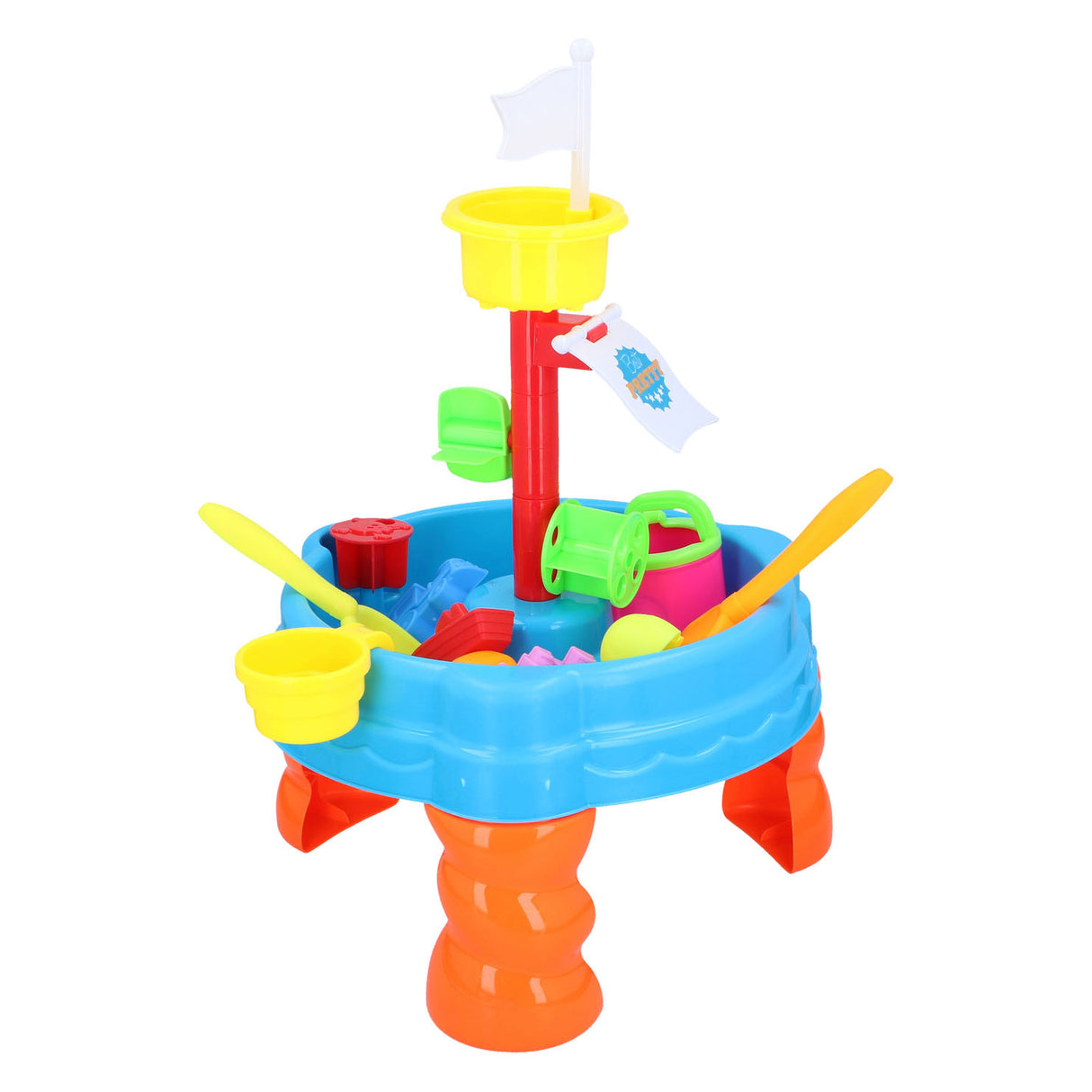 Sand- und Wassertisch mit Turm, 22-tlg.