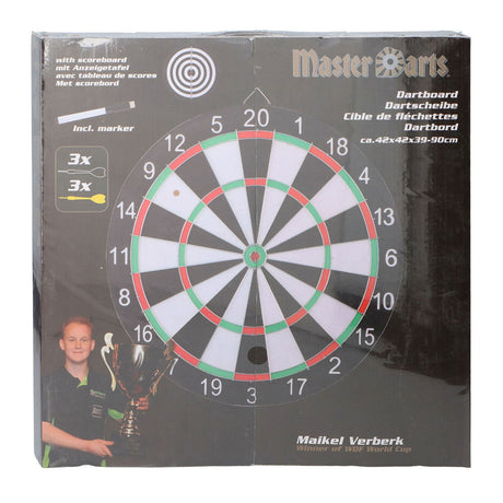 Master Darts Dartscheiben-Set mit Anzeigetafel