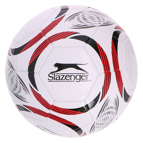Markenloser Sans Marque Slazenger Fußball Größe 5 – Fußball Größe 5 für Training und Spiele – Fußball für Outdoor und Sportplätze – verschiedene Farben Schwarz, Blau oder Rot – Standard-Fußballgröße