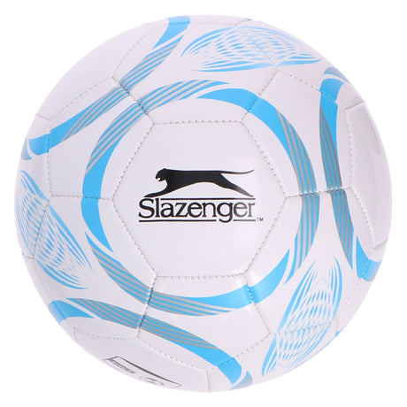 Markenloser Sans Marque Slazenger Fußball Größe 5 – Fußball Größe 5 für Training und Spiele – Fußball für Outdoor und Sportplätze – verschiedene Farben Schwarz, Blau oder Rot – Standard-Fußballgröße