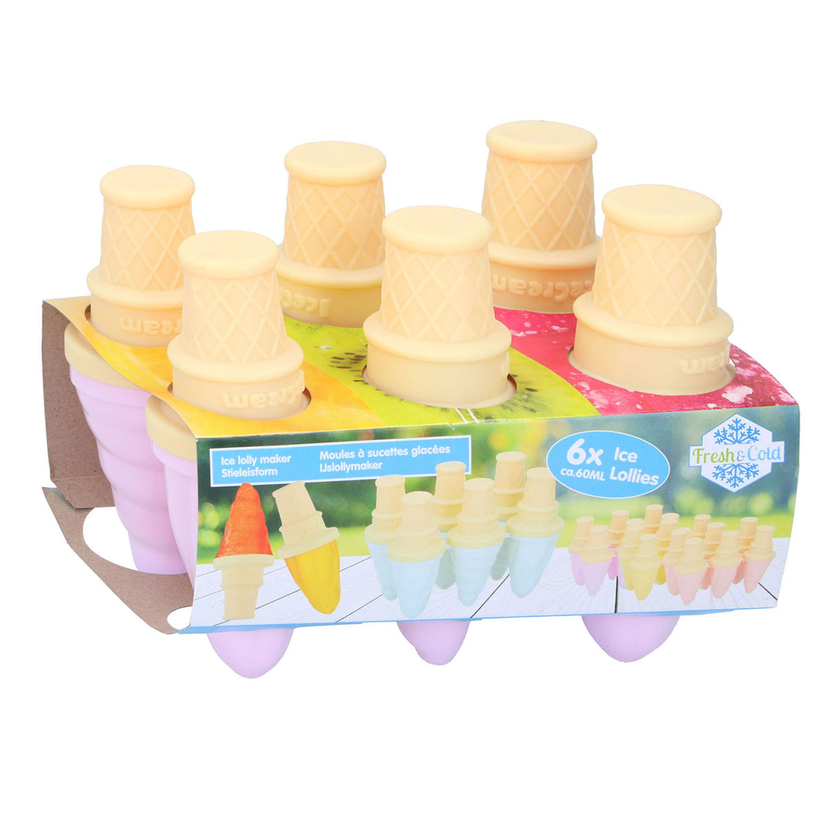 Icelolly Maker 60ml, 6dlg.