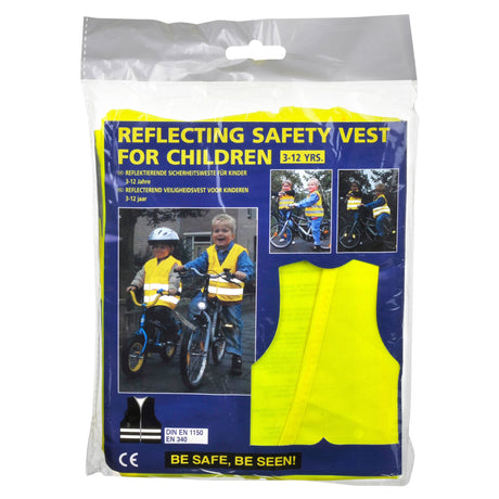 Chaleco de seguridad para niños amarillo