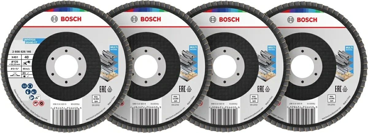 Bosch wielwiel 125mm x451 t27mixgd