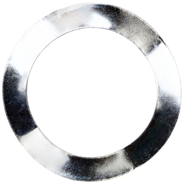 Playas Veerring Wave Waschmaschine elendiert 31 x 24 x 0,6 mm - Aluminium (20 Stücke)