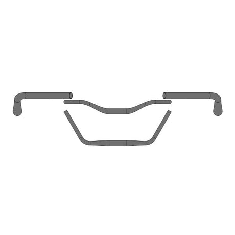 Ergotec Lenkmond Cruiser Ø31.8 x 610 mm - Schwarz