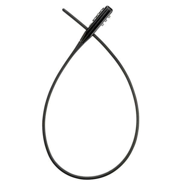 Axa Reißverschlussschloss 53 cm 10 mm – schwarz
