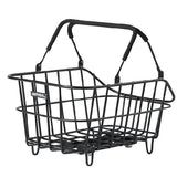 Basil Fahrradkorb Cento Alu mit Zielbefestigung 14 Liter 39 x 24 x 15 – Schwarz