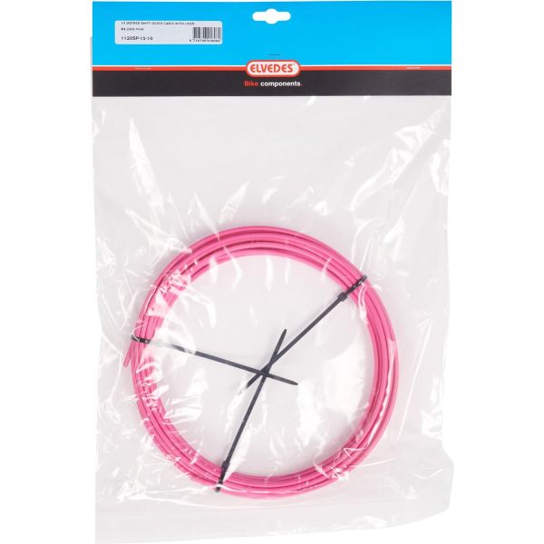 Elvedes Außenkabel 4,9 mm (10 m) rosa 1125tef-15-10