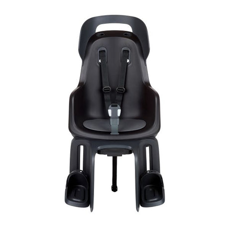 Kindersitz hinter Bobike Go Maxi RS mit Trägerbestätigung (CFS) und Schlafmodus - Urban Black