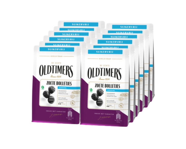 Oldtimer süße Brötchen zuckerfrei Beutel (12x100gr)