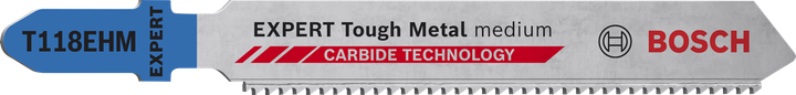 Bosch Stichsägeblatt T118EHM (3 Stück) Edelstahl