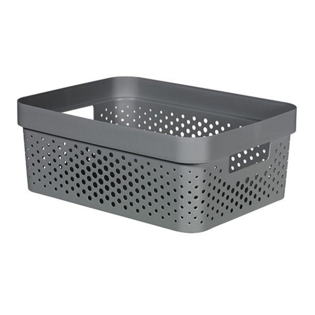 Curver Infinity Dots StorageBox 11L Antracite