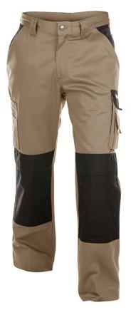 Dassy Hose Boston P K 245gr Khaki Schwarz 48