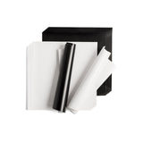 Cricut • Premium-Vinyl, ablösbar, 30,5 x 30,5 cm, 20 Blatt, Schwarz und Weiß